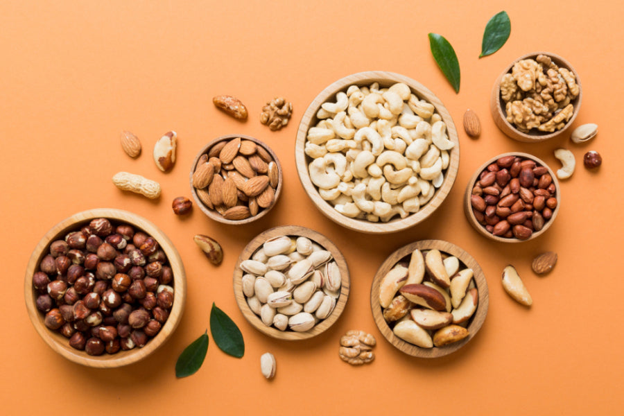 Assortiment verse premium noten van Nomy Nuts
