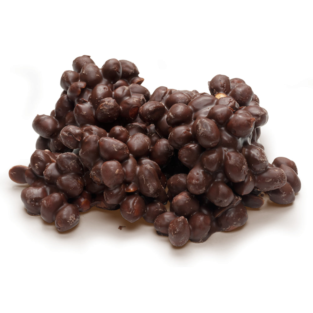 Chocolade Pinda Rotsjes Puur van premium kwaliteit Nomy Nuts