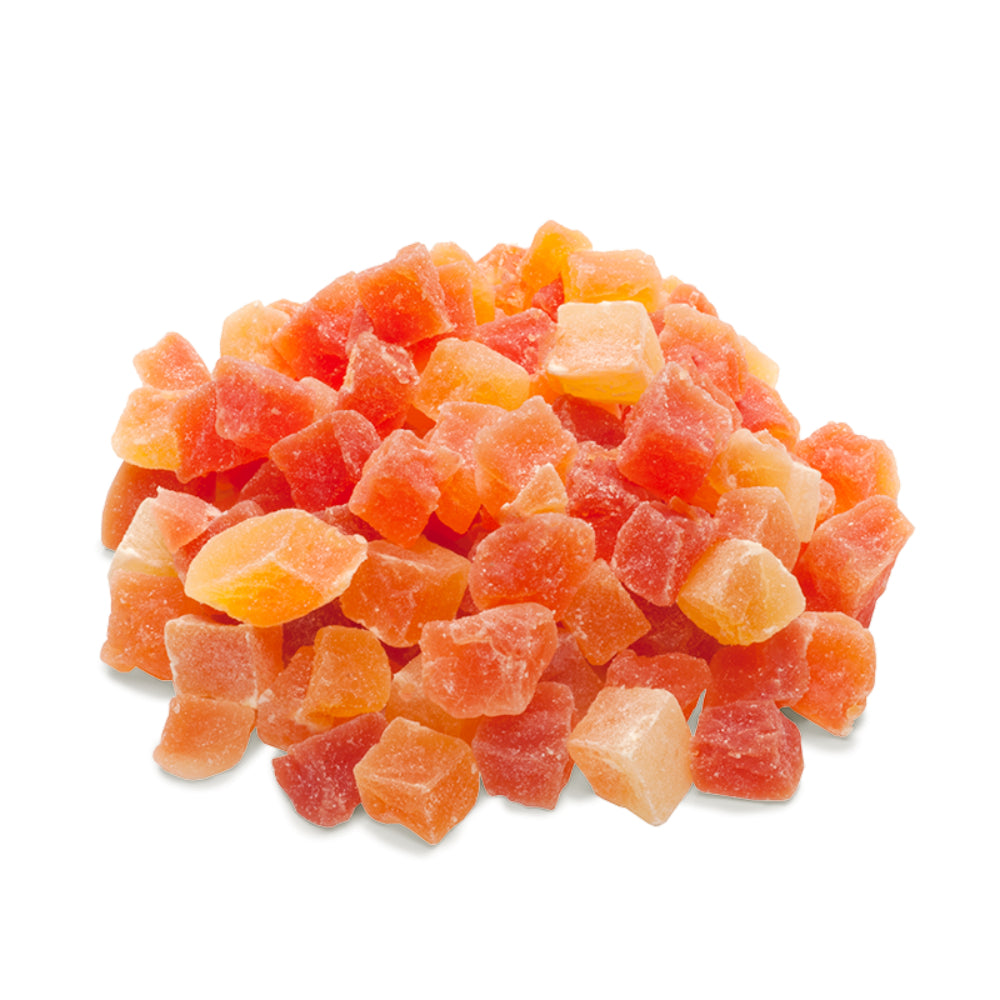 Papaya Blokjes Rood van premium kwaliteit Nomy Nuts